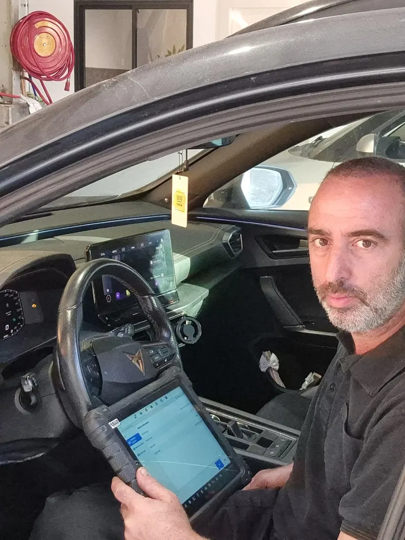 אבחון ממוחשב של רכב במוסך